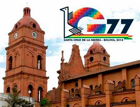 la cumbre del g77 se celebra en bolivia